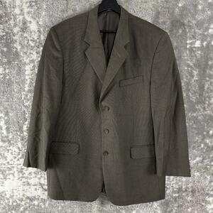 Zylos Golo George Machado Size 44 Cashmere Lambwool Blend Blazer Jacket Career